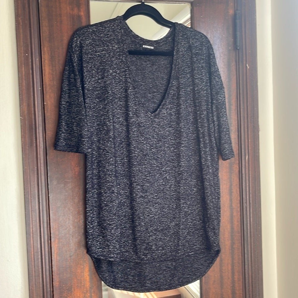 Express 3/4 Sleeve Tunic Shirt